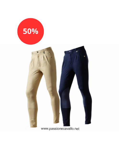 Pantalone leggero con pinces Daslo