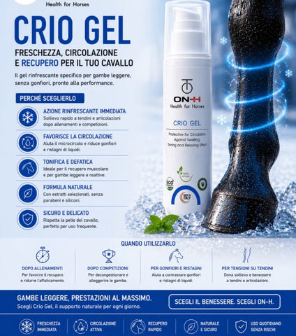Crio gel - Defaticante tendini e legamenti