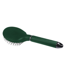 Spazzola per coda e criniera con setole sintetiche verde abete