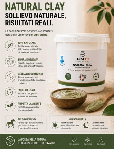 Natural Clay - Argilla verde, 1 kg