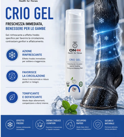 Crio gel - Defaticante tendini e legamenti