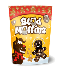 Stud Muffins con ricetta al gusto invernale, 15 pezzi