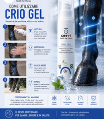 Crio gel - Defaticante tendini e legamenti