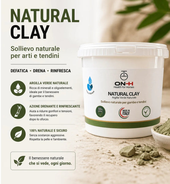 Natural Clay - Argilla verde, 1 kg