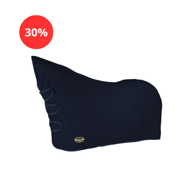 Coperta in pile con collo