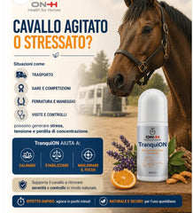 TranquiON Roll-On | Rilassante naturale per cavalli