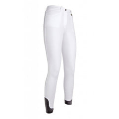 Pantaloni bianchi bambino -Kate- silicone ginocchio