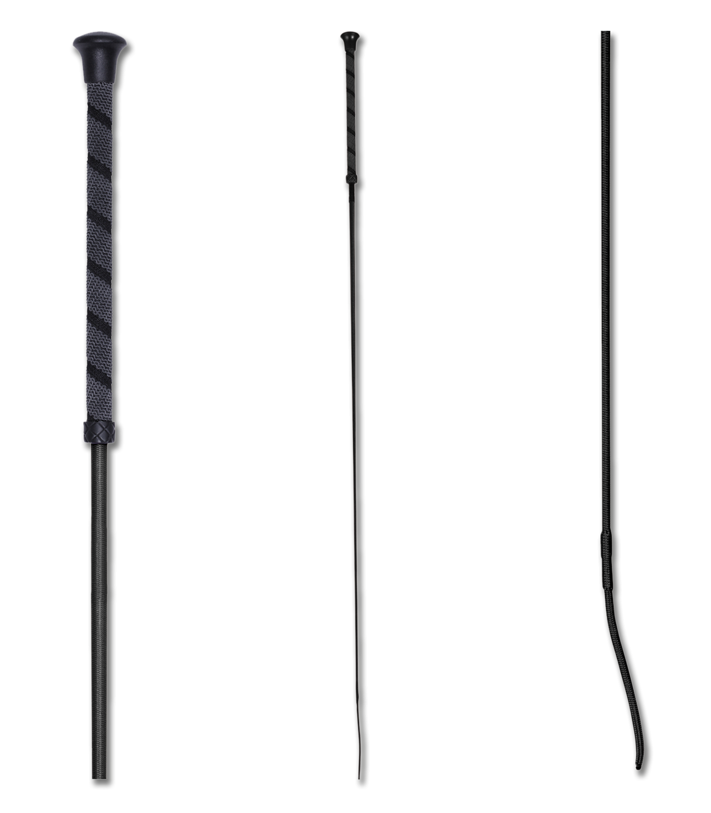 Frustino Da Dressage Kerbl 100 Cm - Impugnatura Antiscivolo Con Decorazioni Oro/Argento - Foto 2