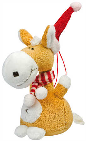 Charm "Cavallo di Natale con sciarpa"