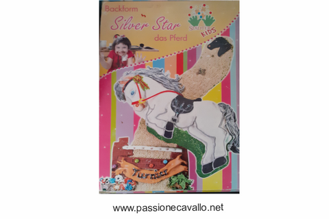 Stampo da forno antiaderente -Silver Star Cavallo- 35 cm.